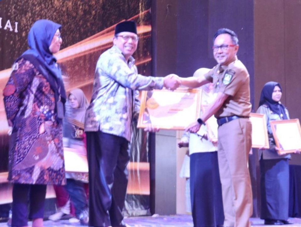 Pemkab Bengkalis Terima Penghargaan Award 2024 dari KPPN Kota Dumai