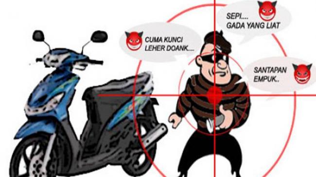 Kepergok Curi Sepeda Motor, seorang Pemuda asal Tualang hampir remuk di keroyok warga