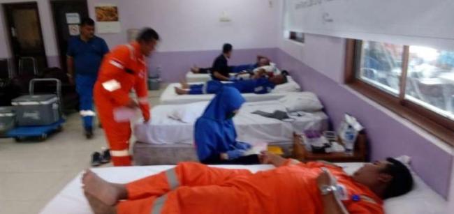  Karyawan Chevron Sumbang 1.000 Kantong Darah