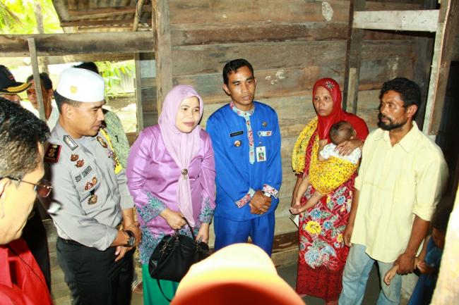 Selalu Peduli, Polresta Pekanbaru Sambangi Keluarga Tak Mampu...