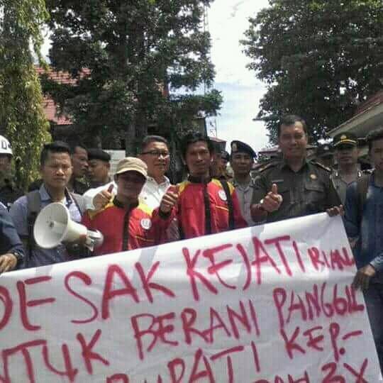 Diduga mangkrak dan merugikan negara Milyaran Rupiah, Jefrizal Centai: kami tidak akan Diam