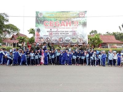 Manggala Agni Rengat Lakukan Edukasi Karhutla Dan Lingkungan Hidup Pada Anak Usia Dini