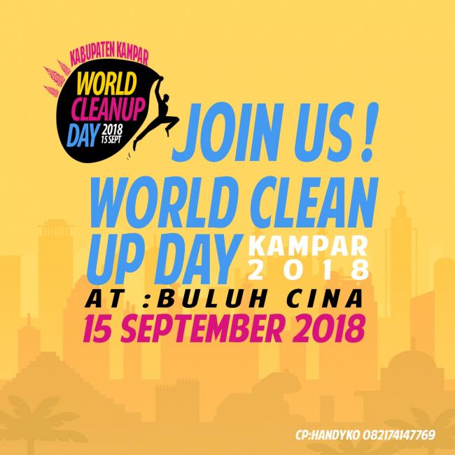 Komunitas Pondok Belantara akan Gelar Event World Cleanup Day 2018