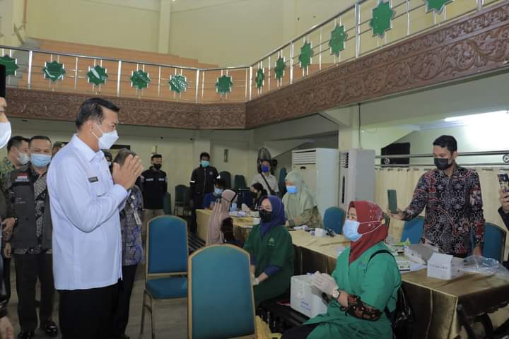 UIN Suska, kampus pertama yang menggelar Vaksinasi Massal 