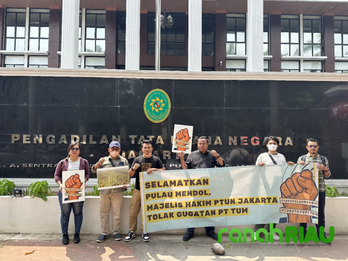 Save Pulau Mendol, Majelis Hakim PTUN Jakarta wajib Tolak Gugatan PT TUM
