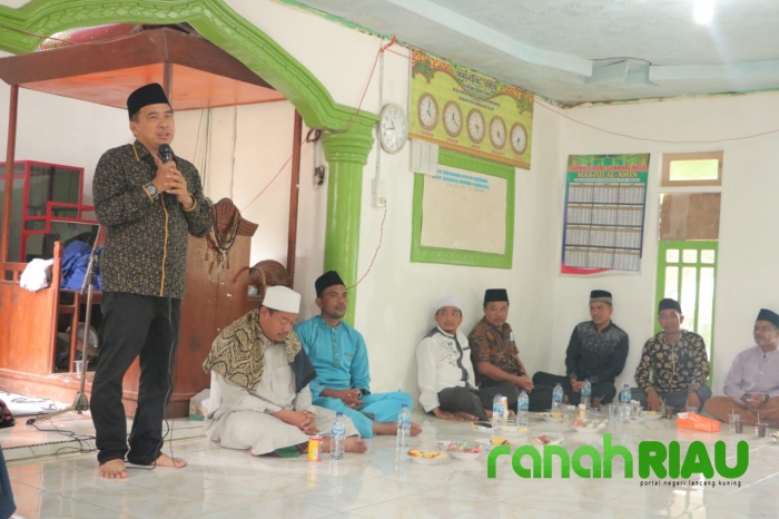Ketua DPRD Inhil Penuhi Undangan Warga Desa Sekayan Kemuning