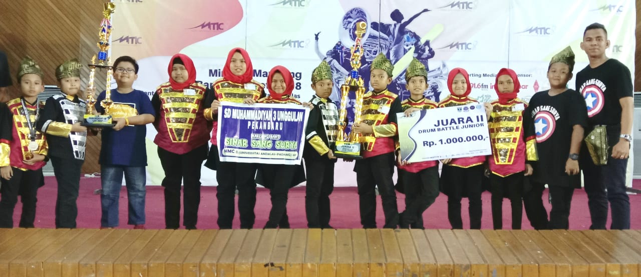 SD Muhammadiyah 3 Unggulan Pekanbaru raih juara 2