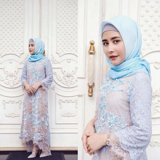 Pakai Hijab, Ini Penampilan Cantik Prilly Latuconsina di Momen Lebaran!