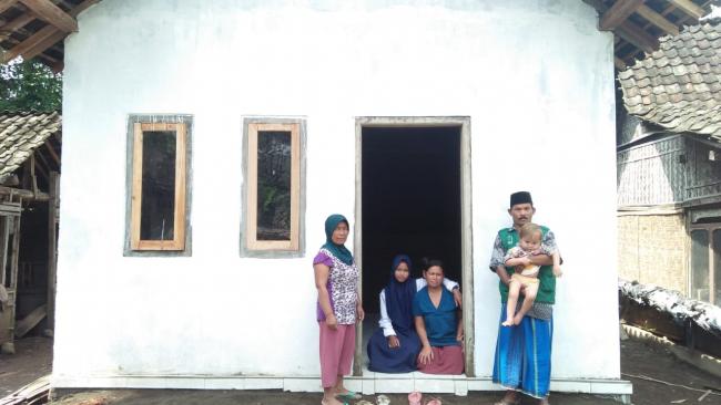 TMMD 104 Jember, Beginilah Penampakan Bantuan RTLH yang Sudah Selesai Dikerjakan