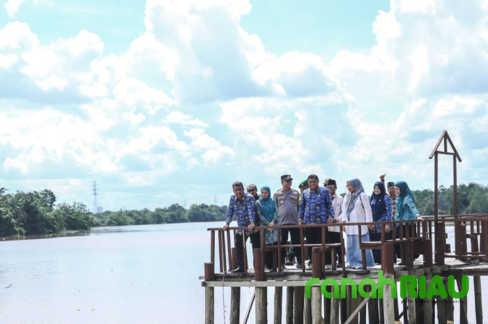 Indahnya Panorama Pulau Semut, Destinasi Wisata yang resmi diperkenalkan Pemko Pekanbaru