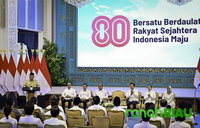 Presiden Prabowo Subianto Resmi Umumkan Logo dan Tema HUT Kemerdekaan Indonesia ke 80