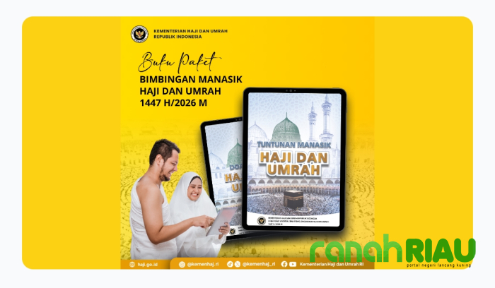 Kemenhaj Rilis Buku Paket Bimbingan Manasik Haji dan Umrah 2026