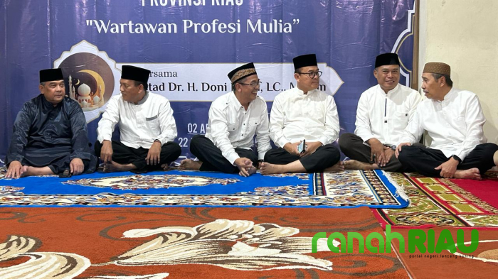 Luar Biasa, Buka Puasa PWI Riau dihadiri 3 Mantan Gubernur pada Masanya 