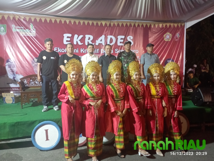 Tingkatkan Ekrades, Ribuan Masyarakat Bengkalis Kunjungi CFN Season II Desa Senggoro