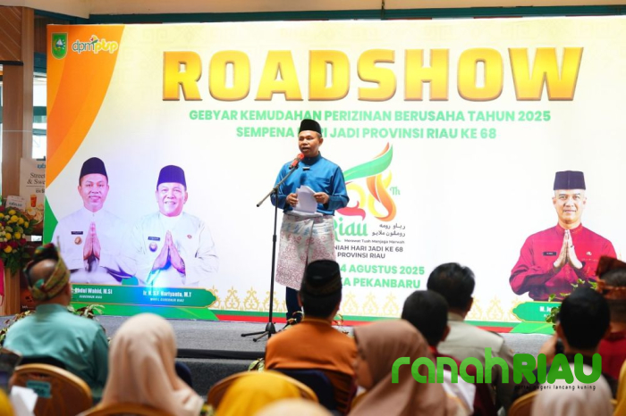 UMKM Harus naik Kelas, Pemprov Riau gelar Roadshow Gebyar Kemudahan Perizinan Berusaha 2025