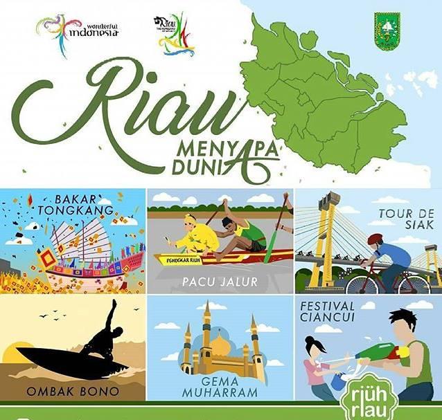 Luar Biasa... 3 Event Pariwisata Riau masuk kedalam top 100 Event Kemenpar