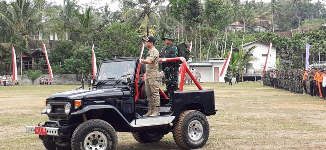 Bupati Jadi Irup Upacara TMMD Reg 105 Tenggalek, Ini Katanya