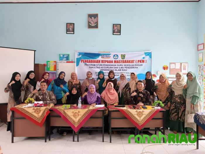 Wujud Tridharma Perguruan Tinggi, kelompok pengabdian ini gelar kegiatan di Desa Empat Balai