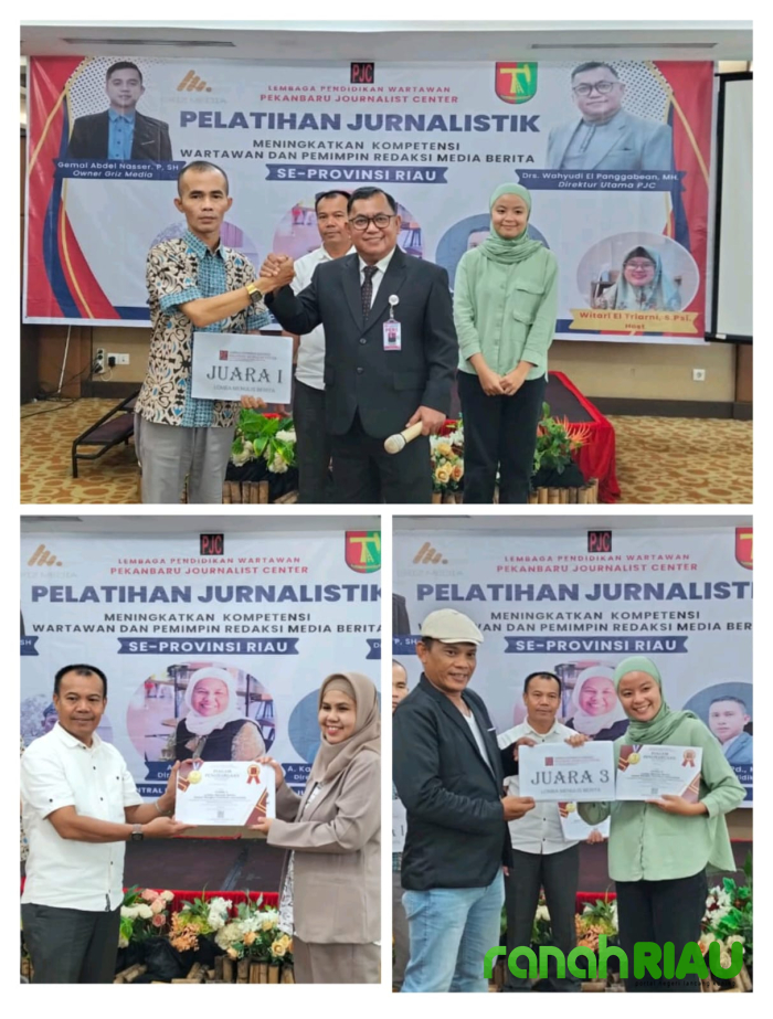 Pimred Nadaviral Raih Juara I, dihadiahi Sertifikat dan Piagam Penghargaan sebagai Penulis Terbaik