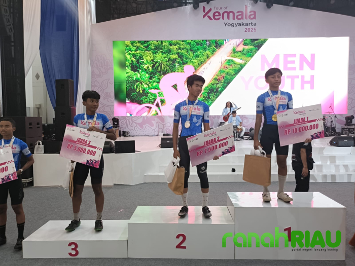 Atlet Sepeda Polres Indragiri Hilir sabet Peringkat Dua di Ajang Tour Of Kemala Yogyakarta 2025