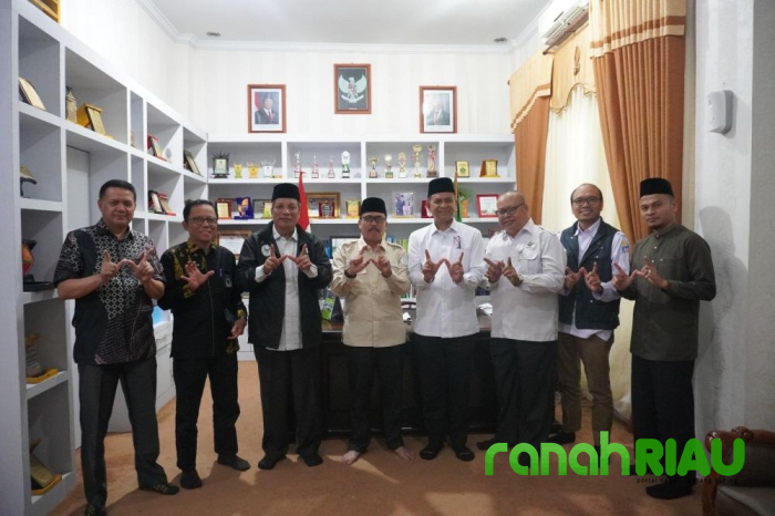 Sinergikan Program Wakaf, Kemenag Pekanbaru Jalin Koordinasi dengan BWI Riau