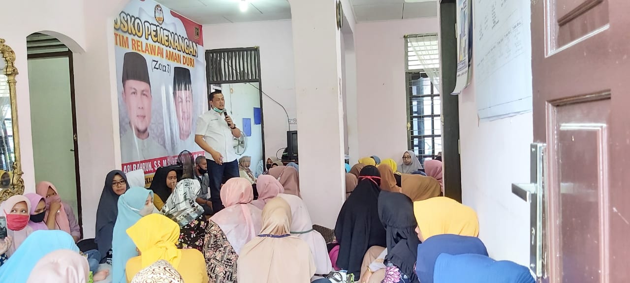 Menangkan Abi Bahrun Teriakan Relawan Srikandi AMAN