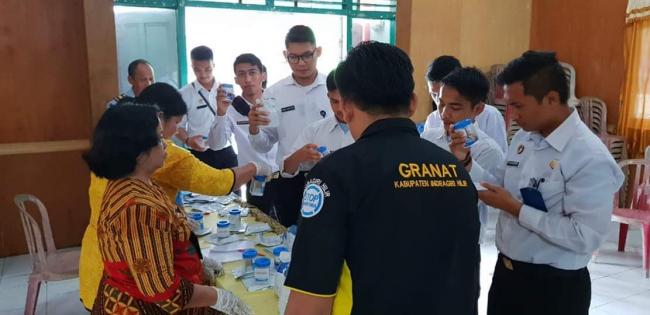 Didampingi Granat Inhil, Lapas Tembilahan Adakan Test Urine Seluruh Pegawai dan CPNS