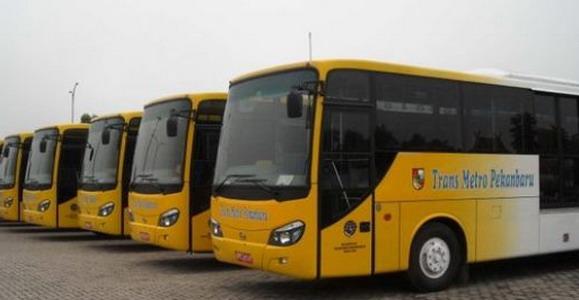 Perbaikan 11 Bus TMP Rusak Tunggu APBDP Pekanbaru 2016