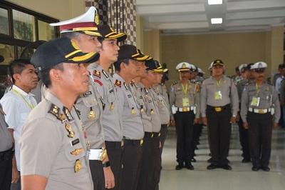 Polresta Pekanbaru Laksanakan Latihan Pra Operasi