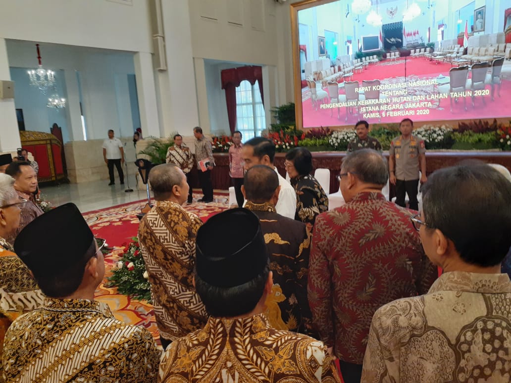 Presiden Joko Widodo: 99 Persen Karhutla karena ulah manusia