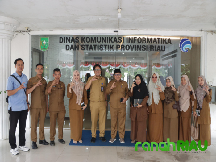 Hadapi Dinamika Teknologi yang semakin Pesat, Diskominfotik Kampar gelar kunjungan ke Riau