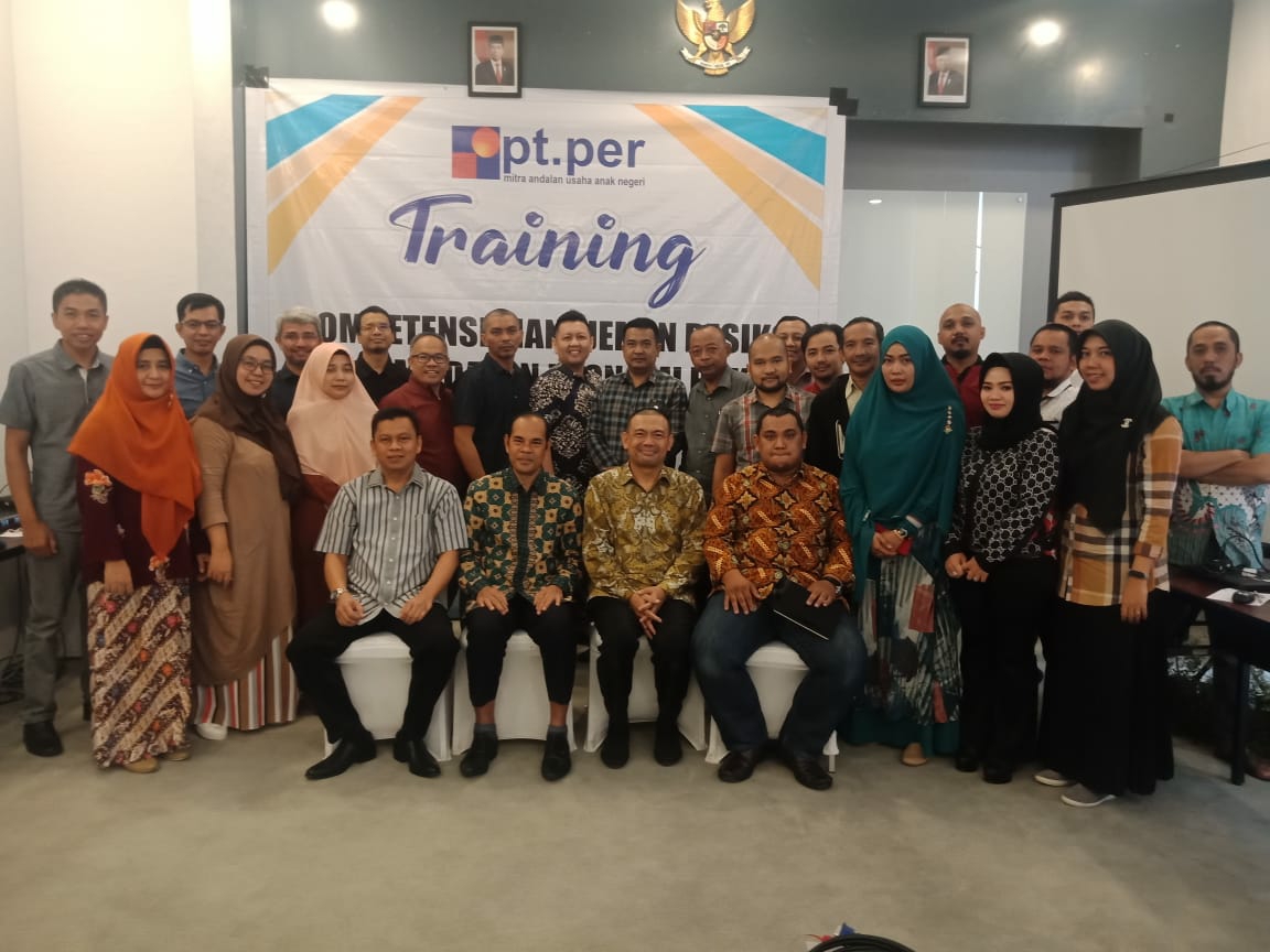 Tingkatkan SDM, PT PER gelar training Manajemen risiko