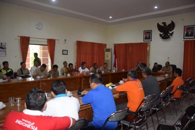 Rakor Dandim Sampaikan Paparan Program TMMD Reg 105