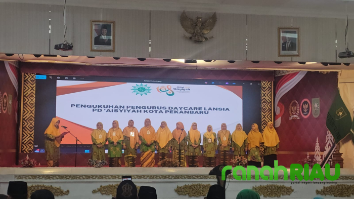 Peluncuran dan Pengukuhan Pengurus Daycare Lansia PDA Kota Pekanbaru
