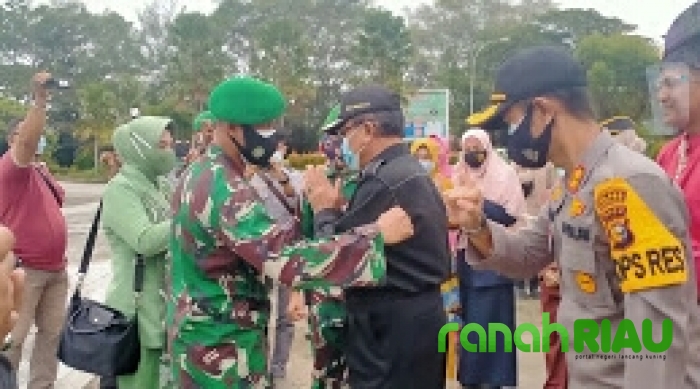 Laksanakan Kunker ke Inhil, Danrem 031/WB : Saya Ingin Jumpa Personel Koramil