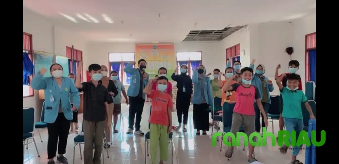 Tingkatkan Kesadaran anti NAPZA, Tim Kukerta UNRI selenggarakan Penyuluhan di kelurahan Sukaramai