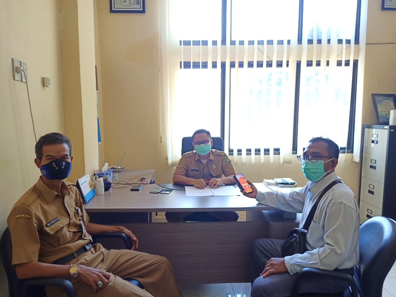 Kepala UPT Samsat Duri, Menyambut New Normal, Tetap Menggunakan Protokol Kesehatan