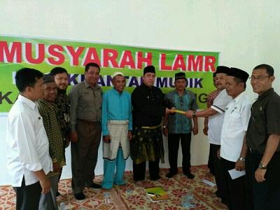 LAMR Kuantan Mudik Gelar Musyawarah Kerapatan Adat