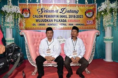 Diusung 3 Partai Politik, H.Rosman Walomo dan Musmulyadi SS Resmi Berlayar