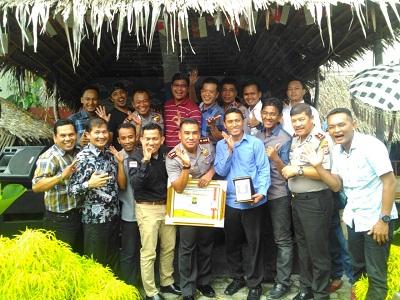 Jalin Sinergisitas Media, IWO Riau Turut Berikan Apresiasi Kepada Polresta Pekanbaru