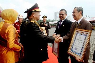 Sukses Jaga Keamanan, Pemkab Siak dapat Penghargaan dari Kapolri