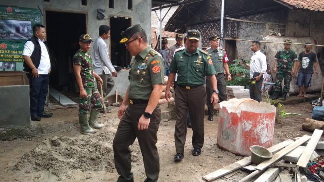 Kunjungi Lokasi TMMD Aster Panglima TNI Beri Apresiasi.