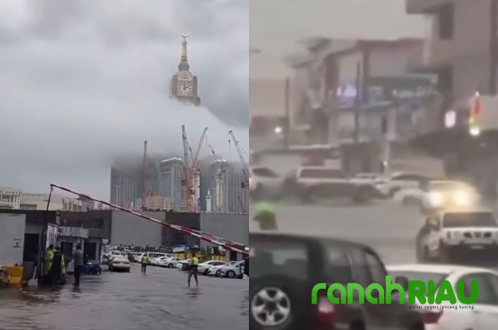 Antisipasi Pemerintah Arab Saudi, Mekah dan Madinah Masuk dalam Zona Merah Banjir