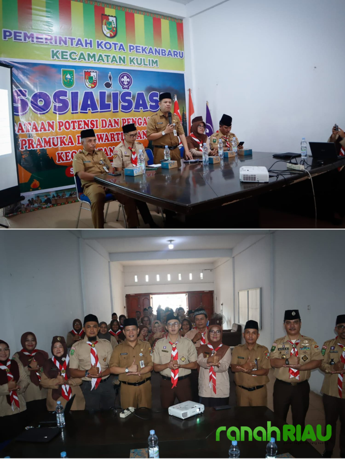 Sosialisasi KTA Pramuka Kecamatan Kulim, Wujudkan Keanggotaan yang Terstruktur