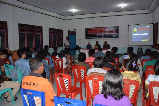 Kasdim  1312/ Talaud  Sosialisasikan Empat Konsensus Kebangsaan