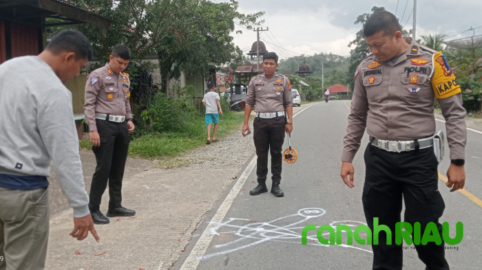 Terlindas Truk, Pasutri di Kuansing Meninggal Dunia