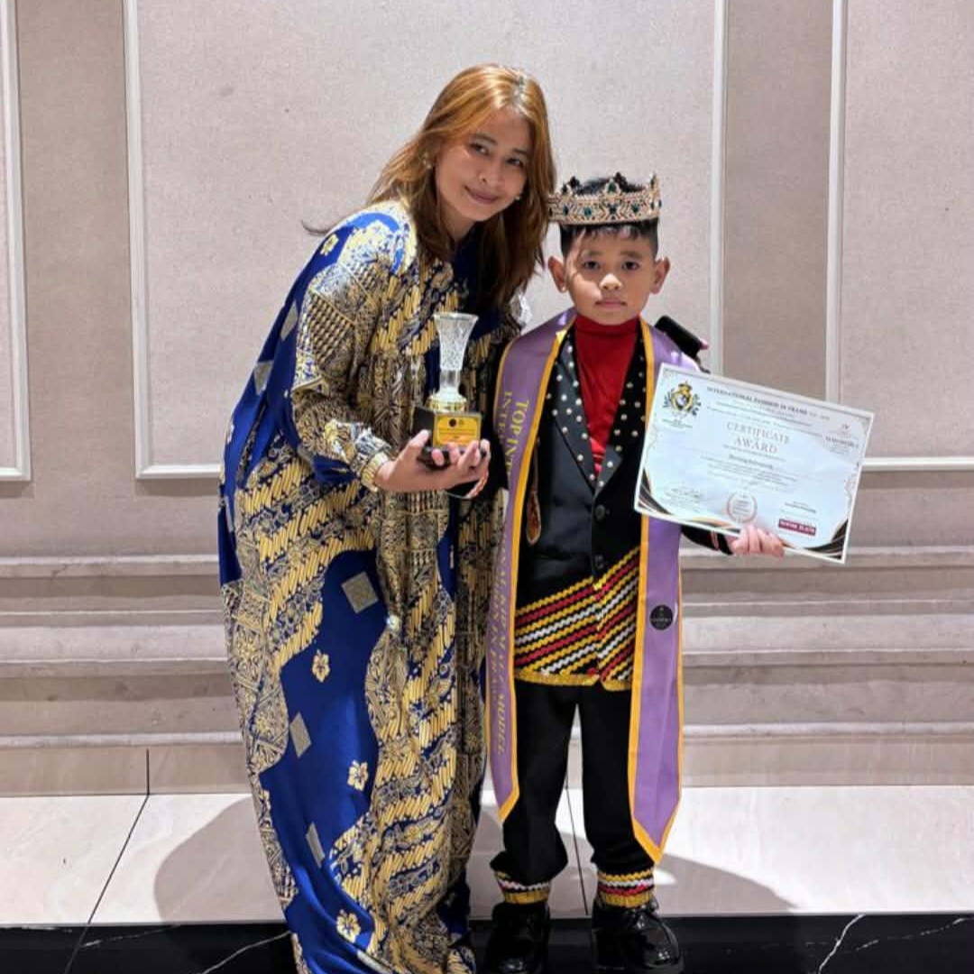 Bintang Bahagiana Harumkan Indonesia, Raih Top Kid Male Model Internasional