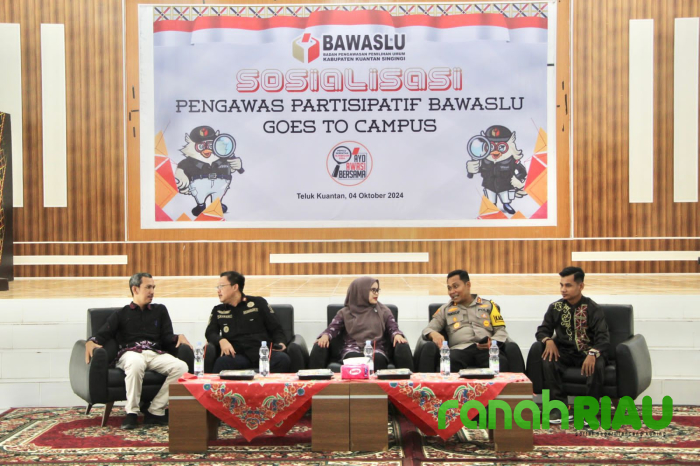 Bawaslu Kuansing Goes To Campus, Upaya Meningkatkan Pencegahan dan Pengawasan Pilkada 2024