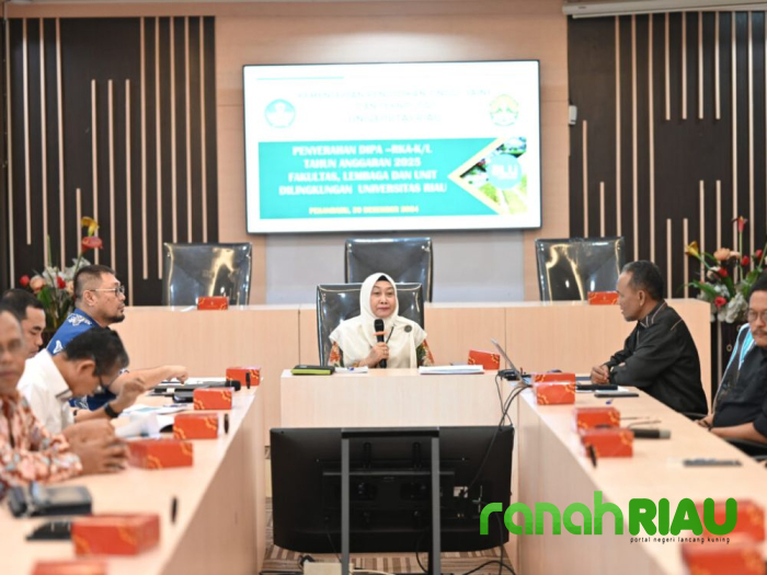 Rektor UNRI : Pentingnya Komitmen untuk Pengelolaan Anggaran yang Optimal