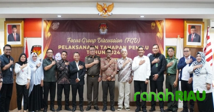 Libatkan Stakeholder yg berwenang, KPU Riau gelar FGD Tahapan Pemilu 